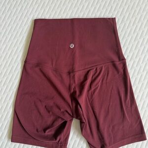 lululemon athletica High-Rise Wine Bike Shorts